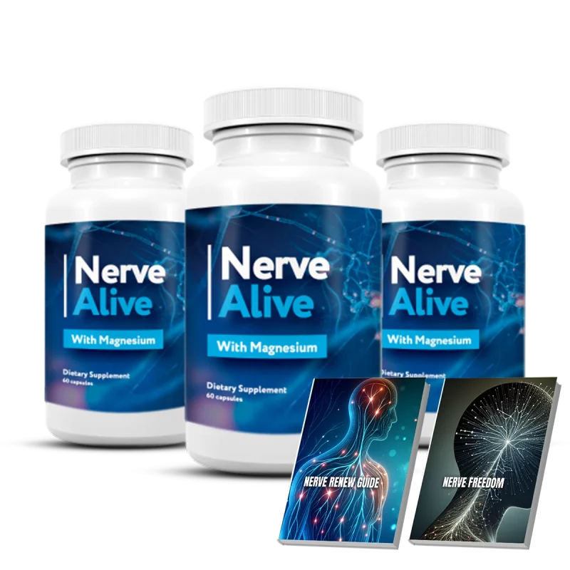 Nerve Alive Natural Joint & Mobility Formula — 3 Bottle / 90 Day Pack